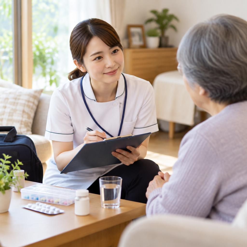 あなたの毎日に寄り添う、訪問看護のサポート