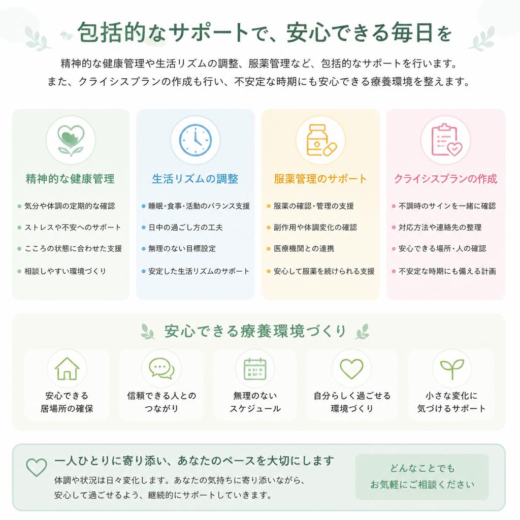 私たちの提供する主なサービス
