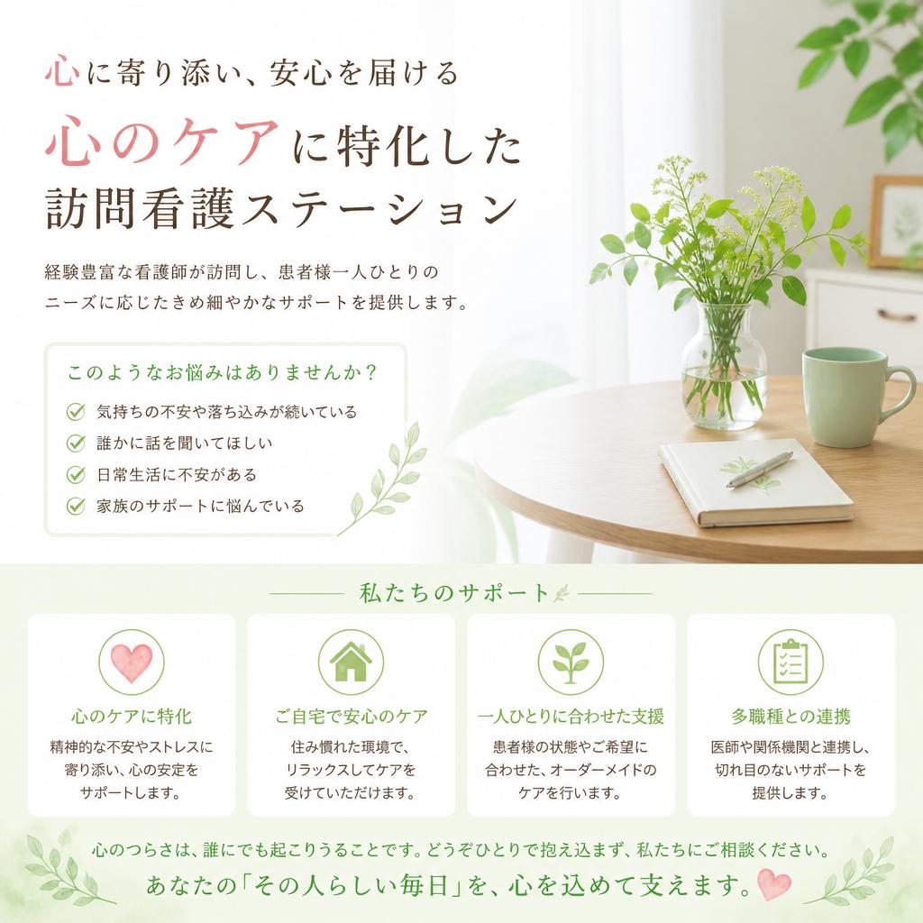 オリーブ訪問看護ステーションの特徴