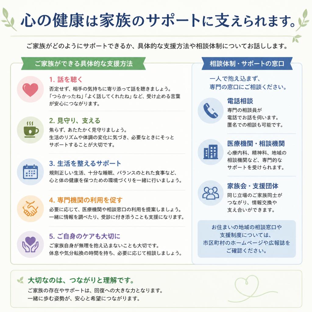 家族支援の重要性