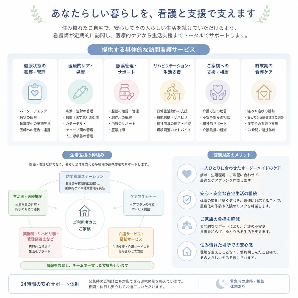あなたの生活をサポートする多様なサービス
