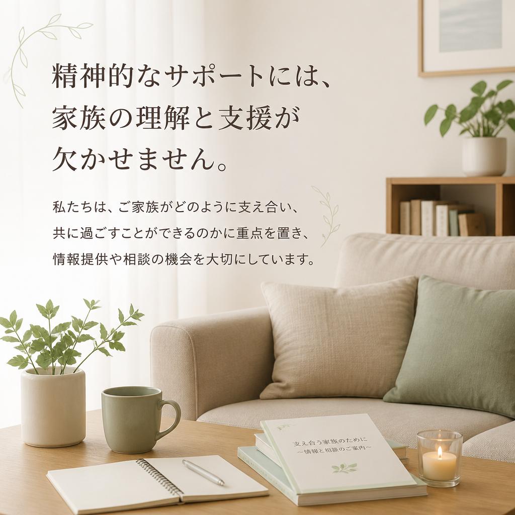 家族の支えが重要な理由