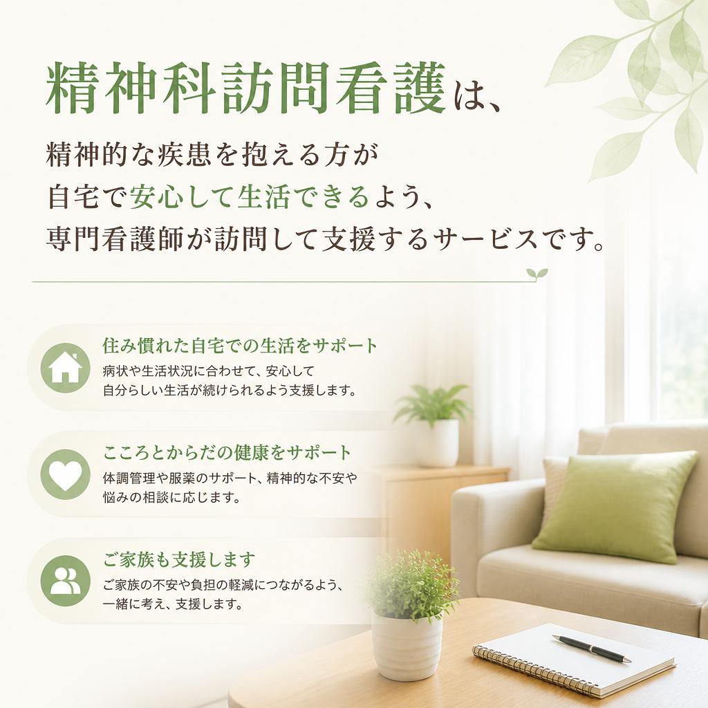 精神科訪問看護とは何か？