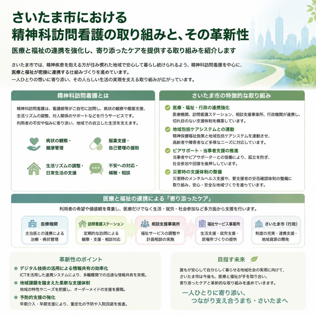 革新する精神科訪問看護