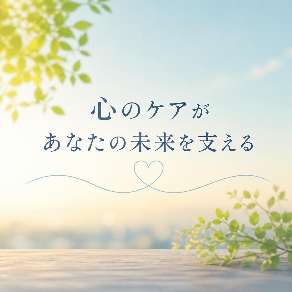 心のケアがあなたの未来を支える