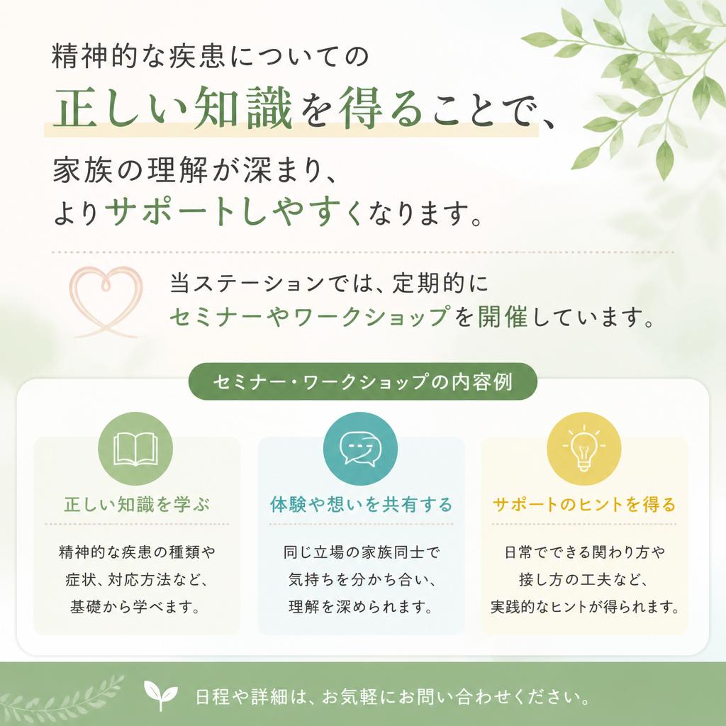 メンタルヘルスの知識を深める