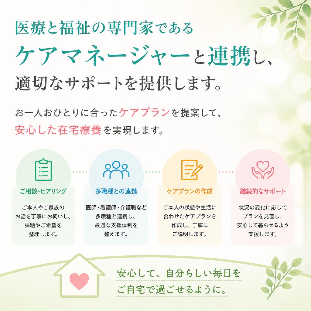 ケアマネージャーとの連携