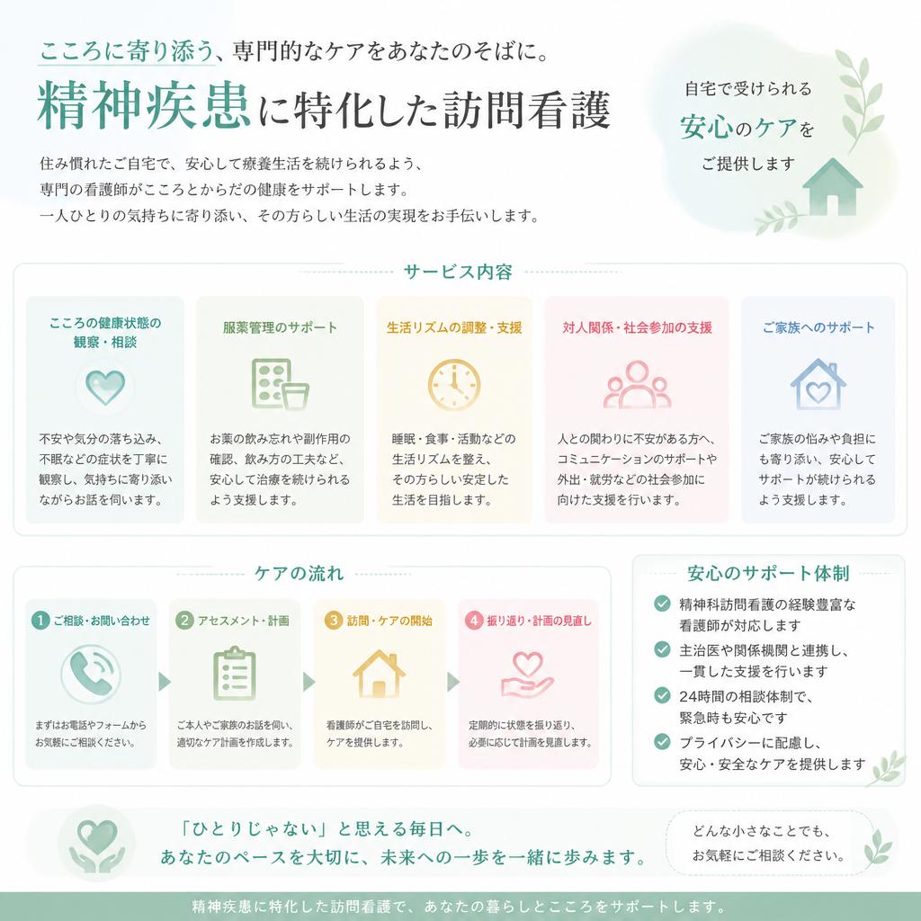 訪問看護の特徴