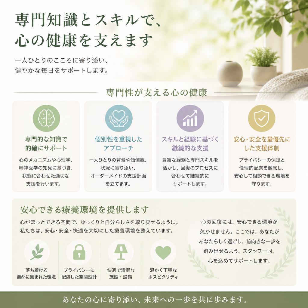 精神科ケアの専門性