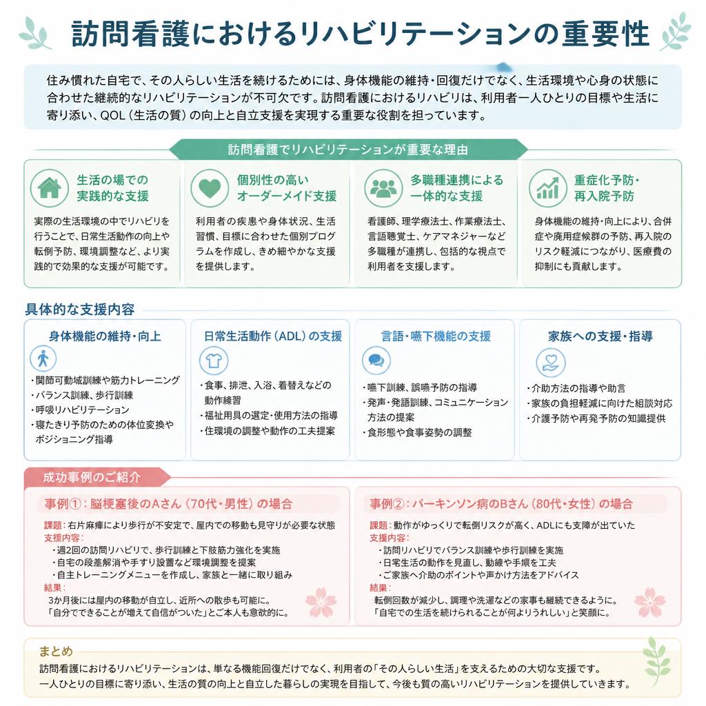 リハビリテーション支援の実績