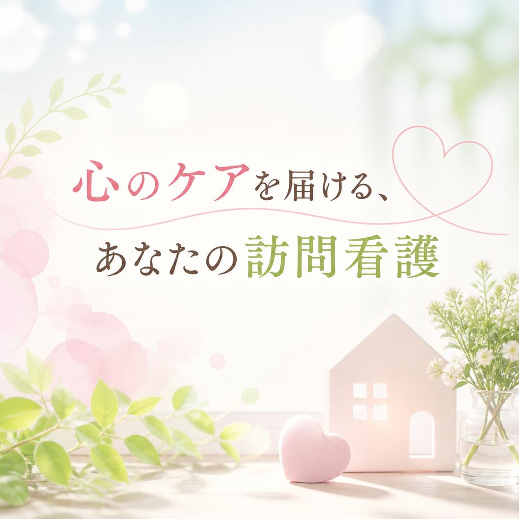 心のケアを届ける、あなたの訪問看護
