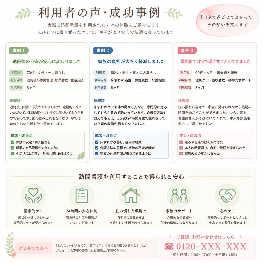 4. 利用者の声・成功事例
