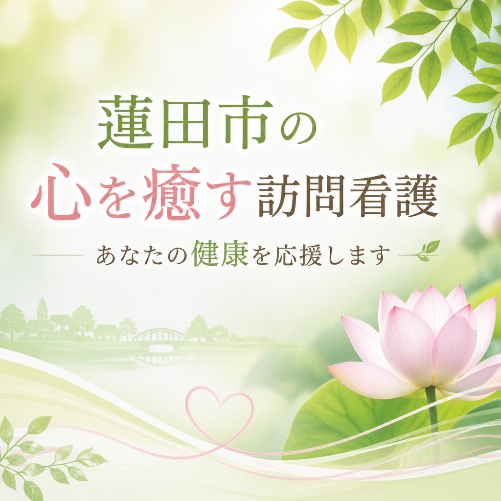蓮田市の心を癒す訪問看護、あなたの健康を応援します