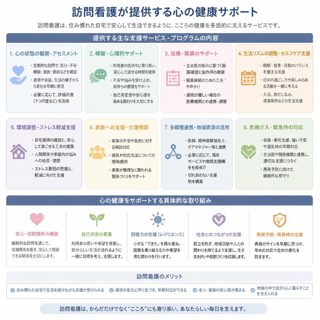 支援サービスの内容