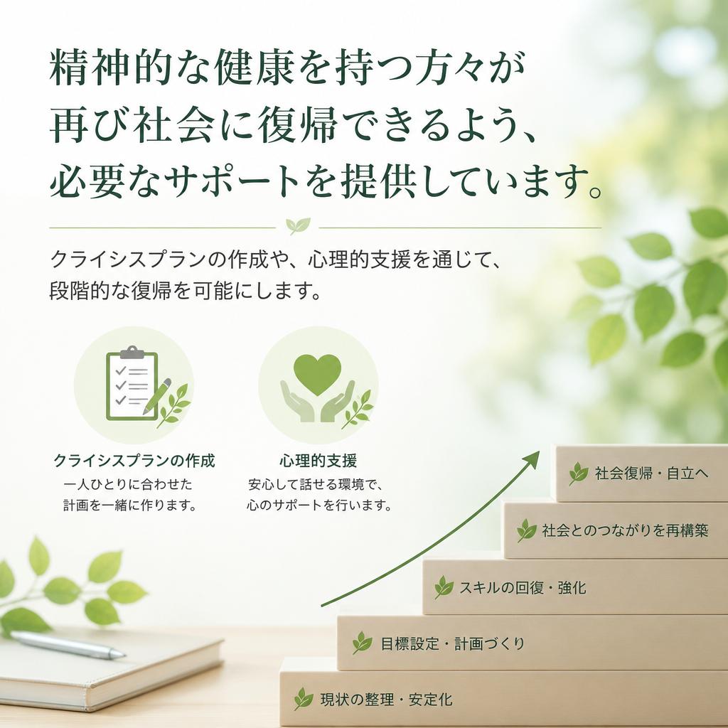 社会復帰を支えるために