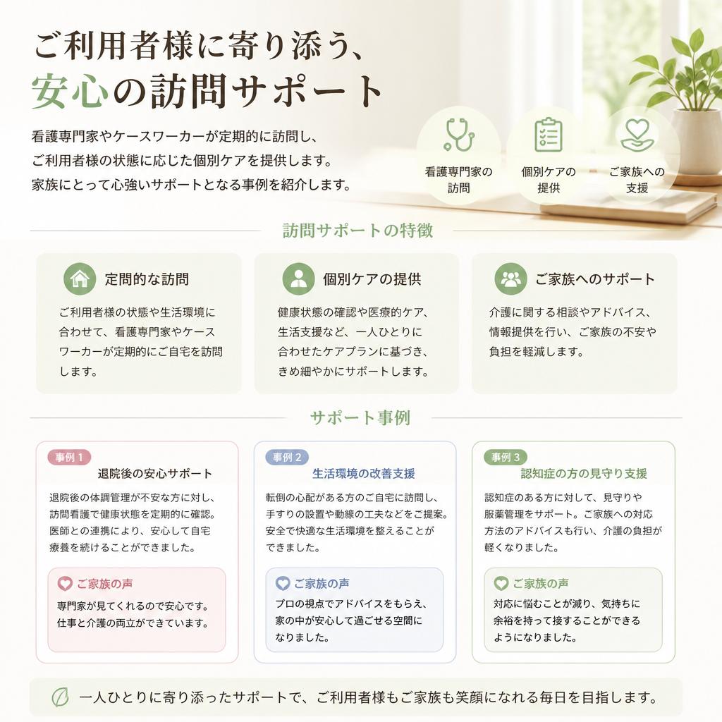 専門チームによる訪問看護サービス