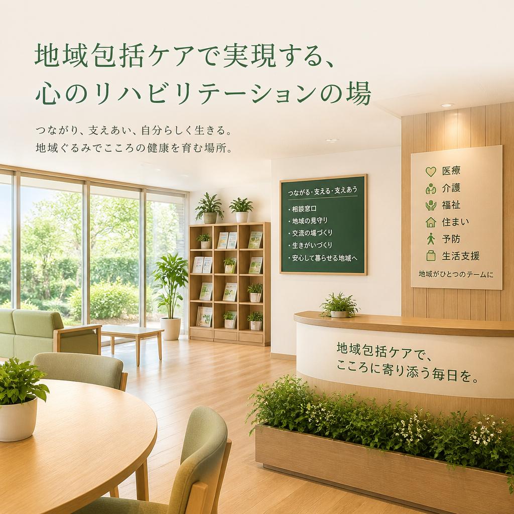 地域包括ケアで実現する、心のリハビリテーションの場