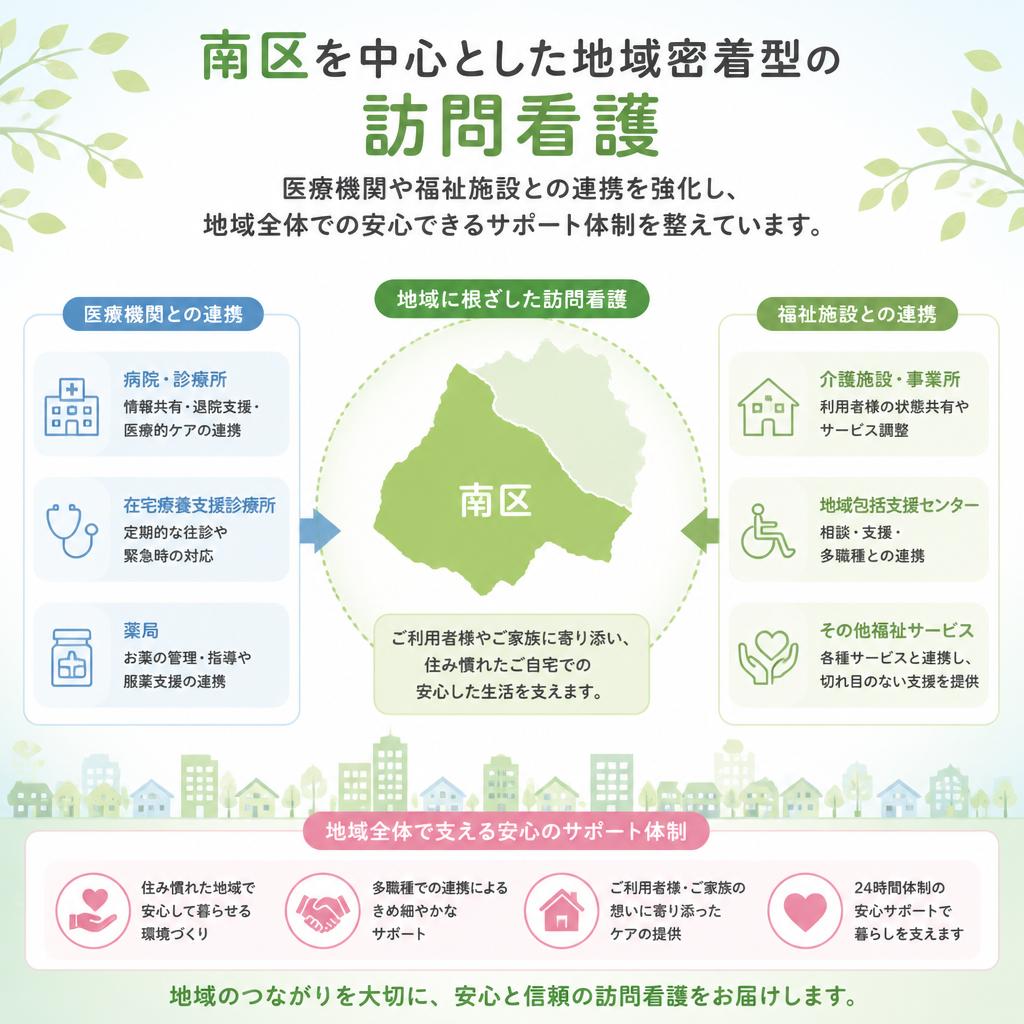 地域に根ざした支援体制