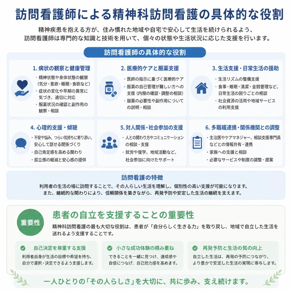 2. 精神科訪問看護の役割とは