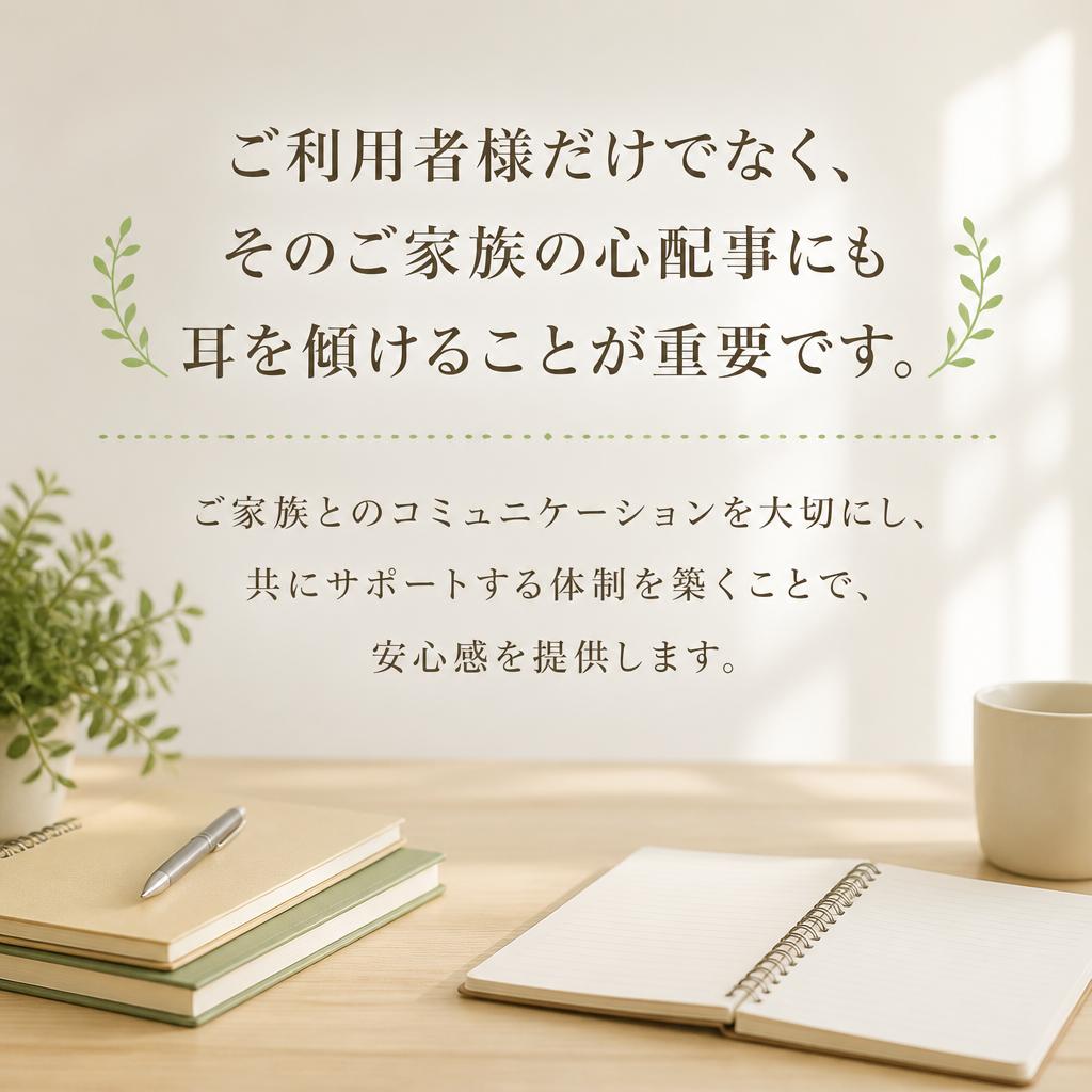 ご家族も支える訪問看護