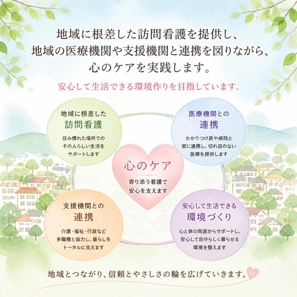 地域とのつながりを大切に