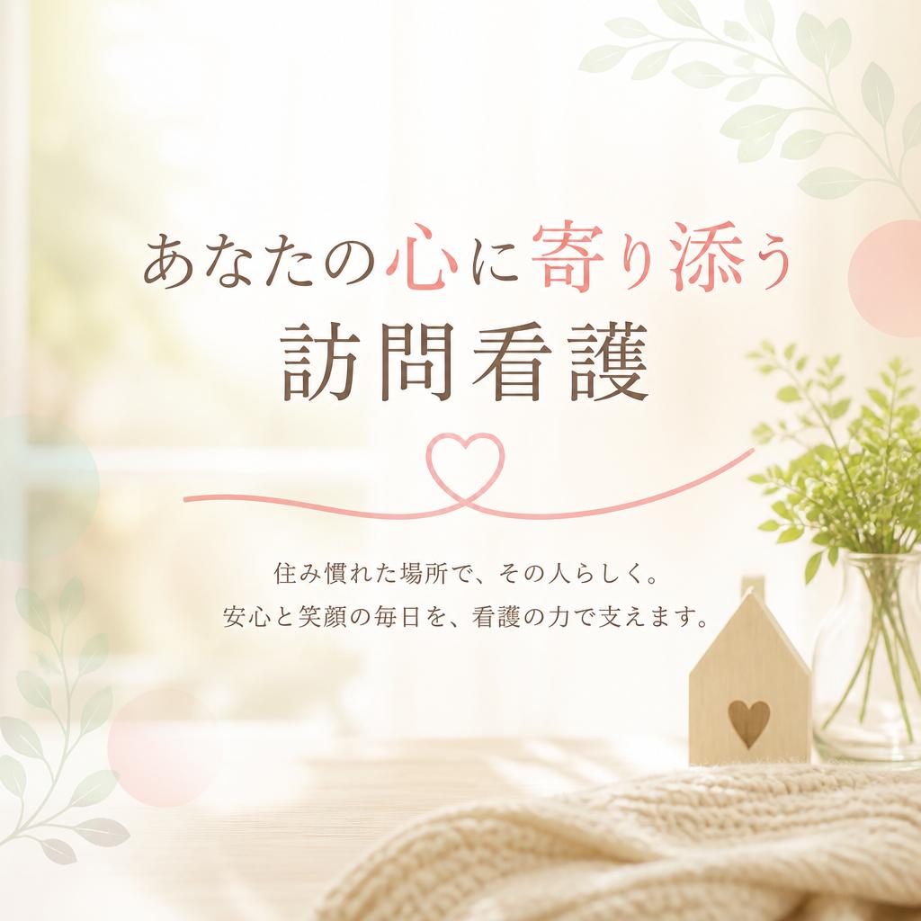 あなたの心に寄り添う訪問看護