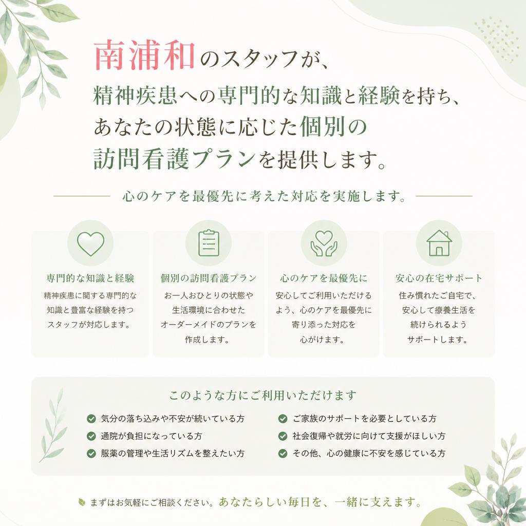 専門家による個別サポート