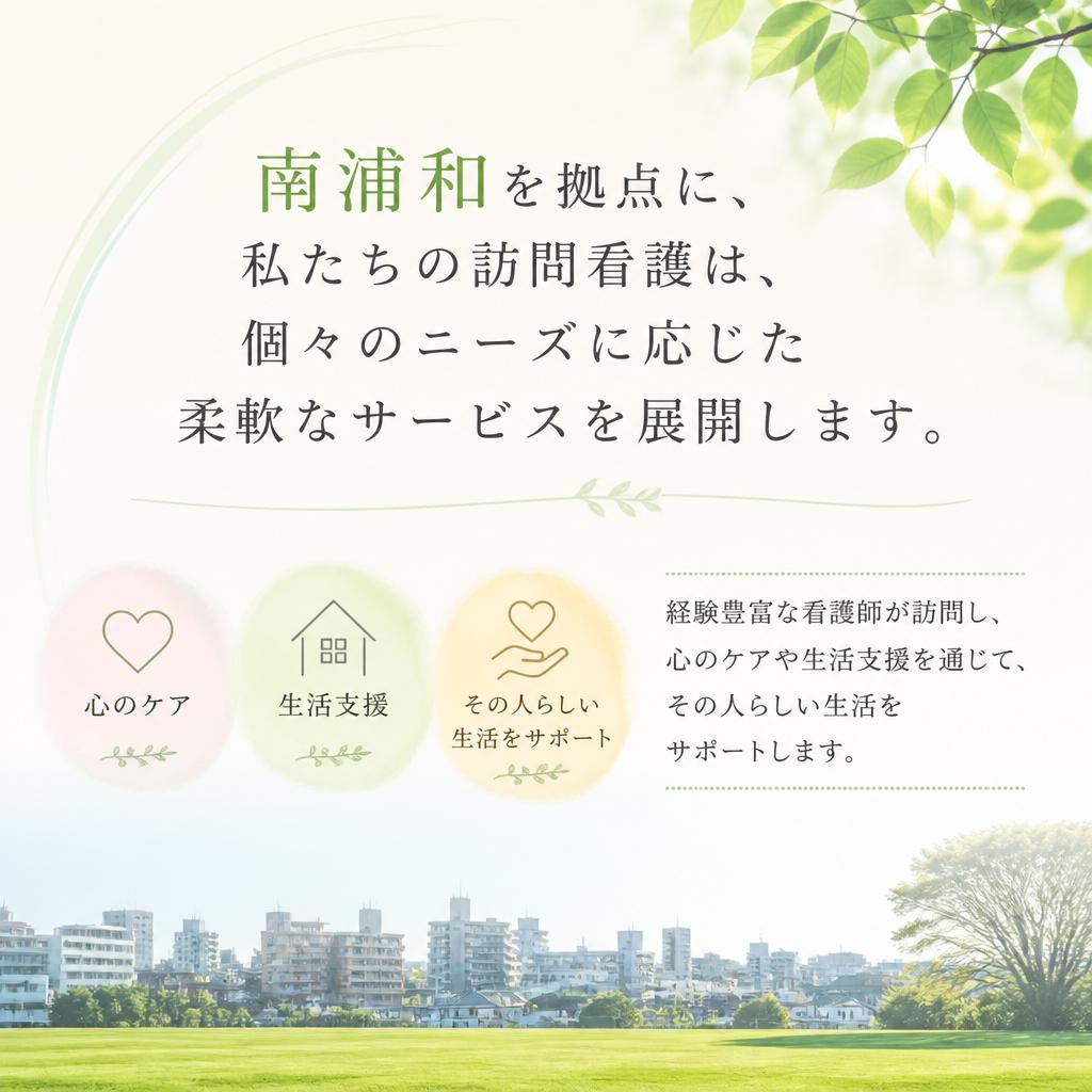 訪問看護の特色