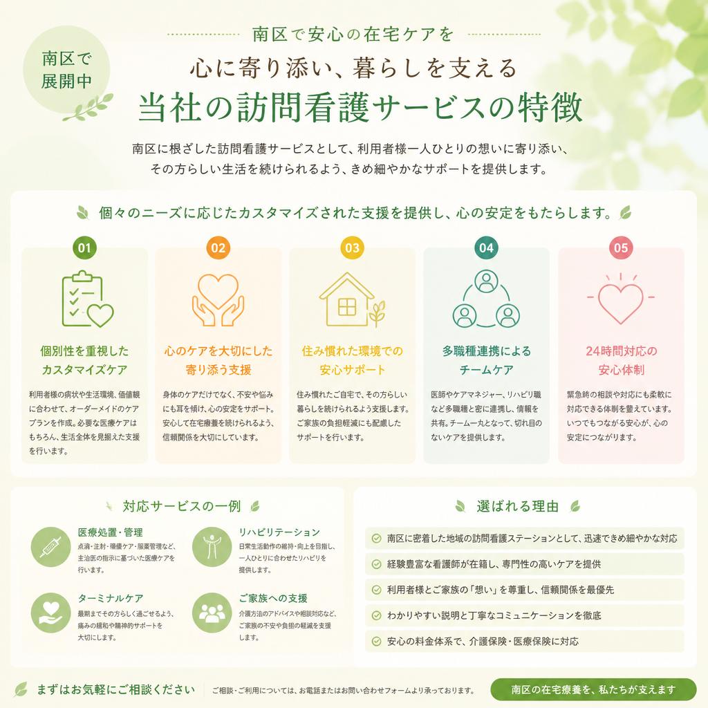 あなたに寄り添う訪問看護サービス