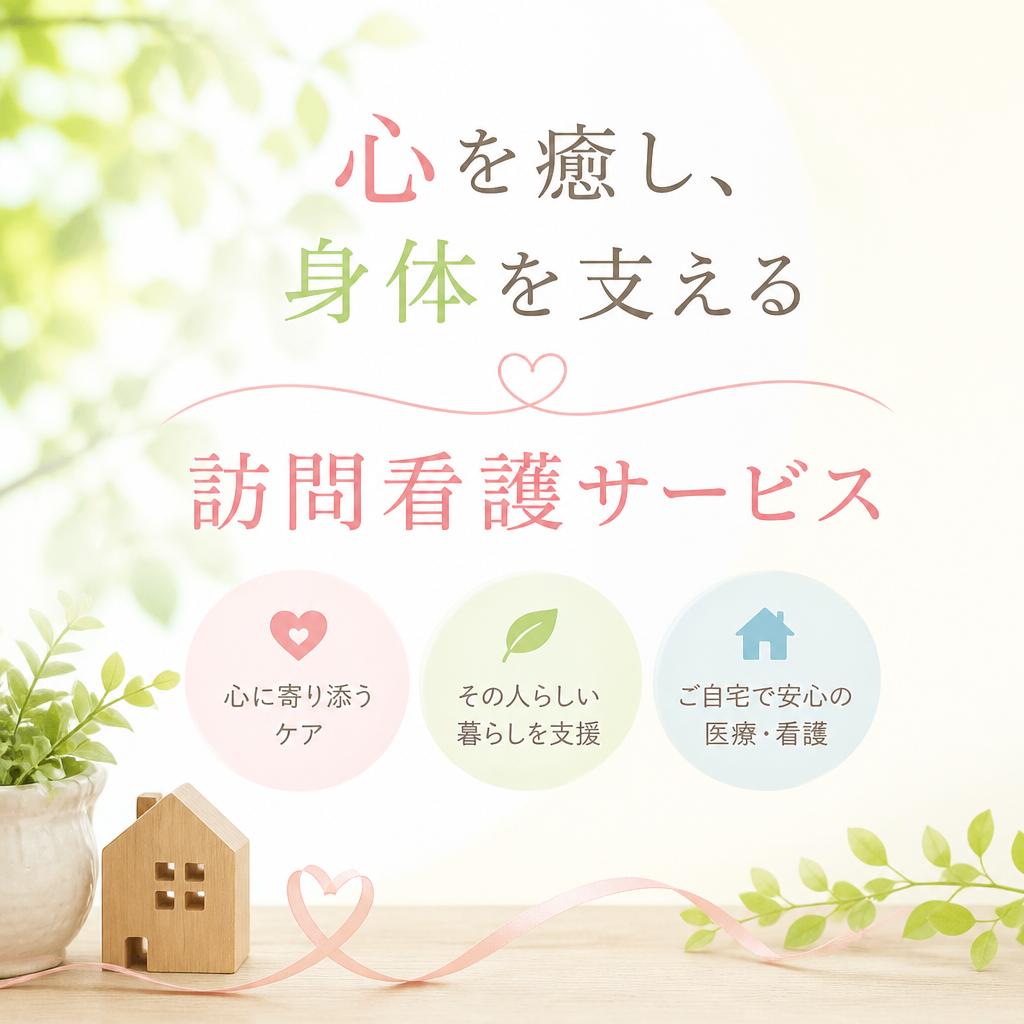 心を癒し、身体を支える訪問看護サービス