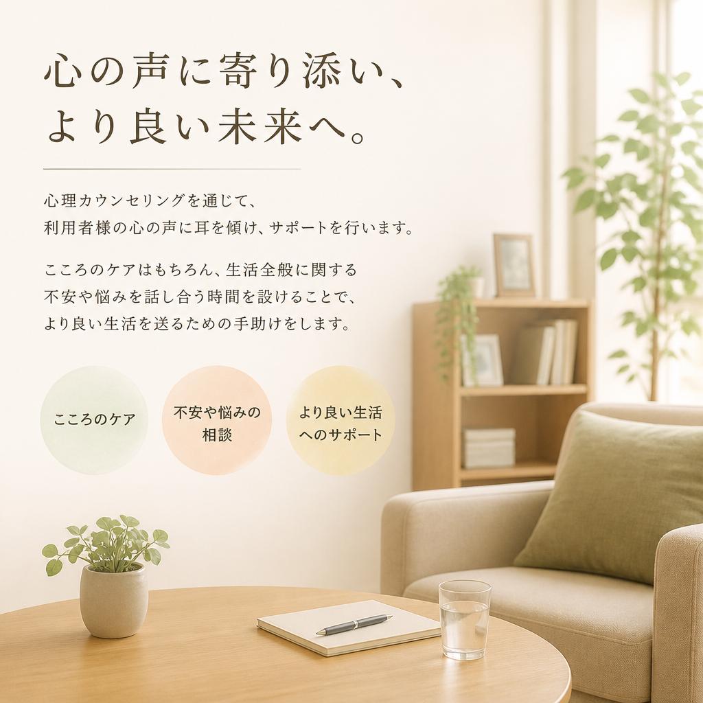 心理カウンセリングで心の声に寄り添う