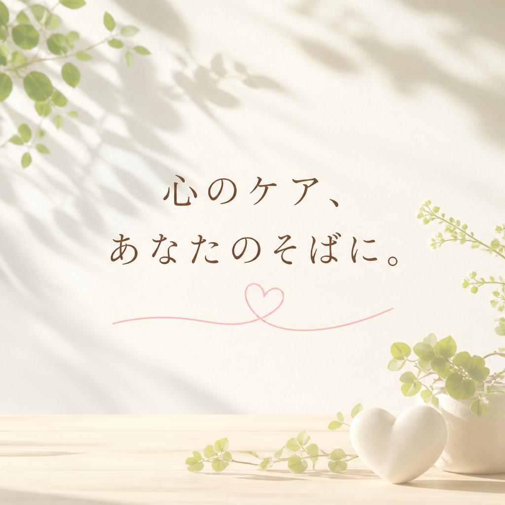 心のケア、あなたのそばに。