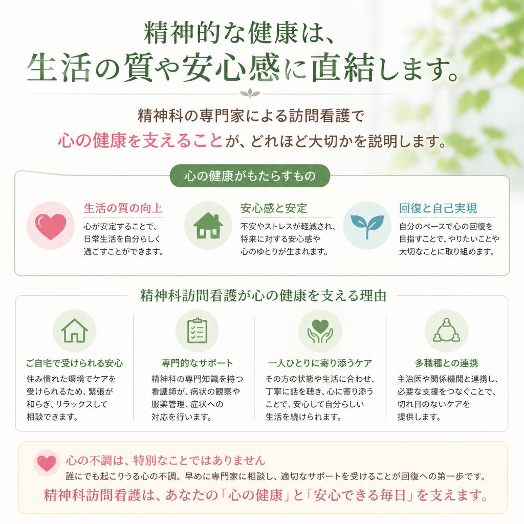 2. 精神科とメンタルヘルスの重要性