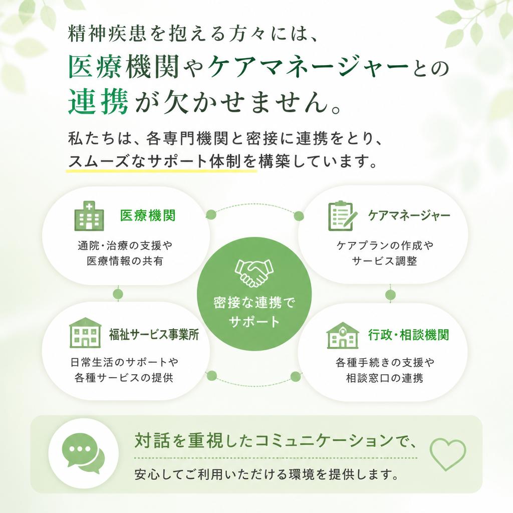 医療連携で安心のサポート