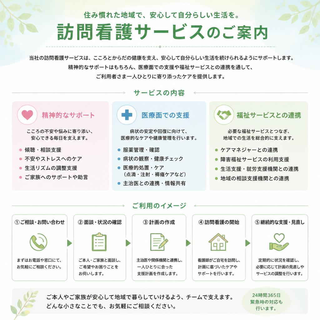 提供するサービス内容