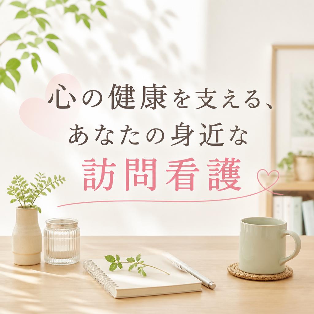 心の健康を支える、あなたの身近な訪問看護