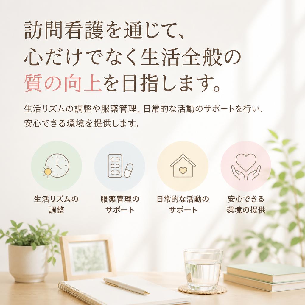 心のケアを通じて生活の質を向上
