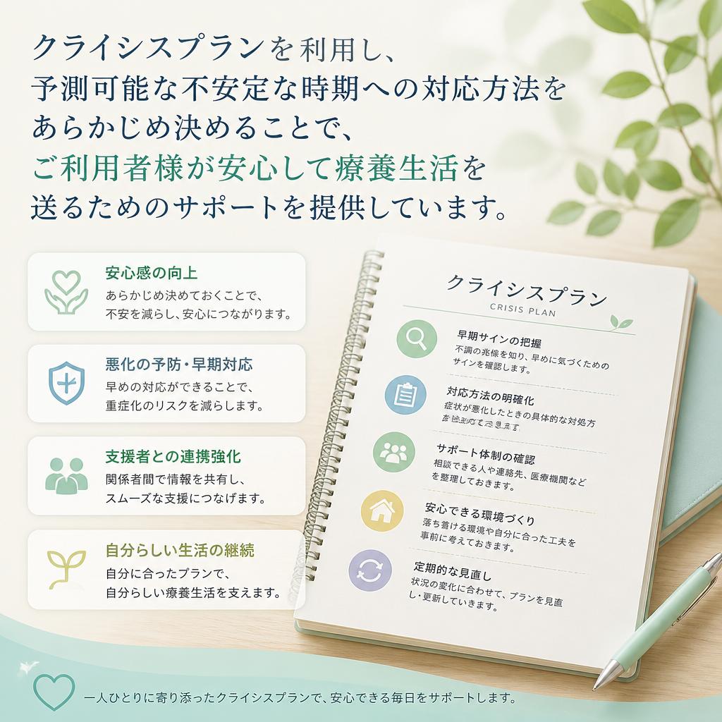 安心して続けられる訪問看護