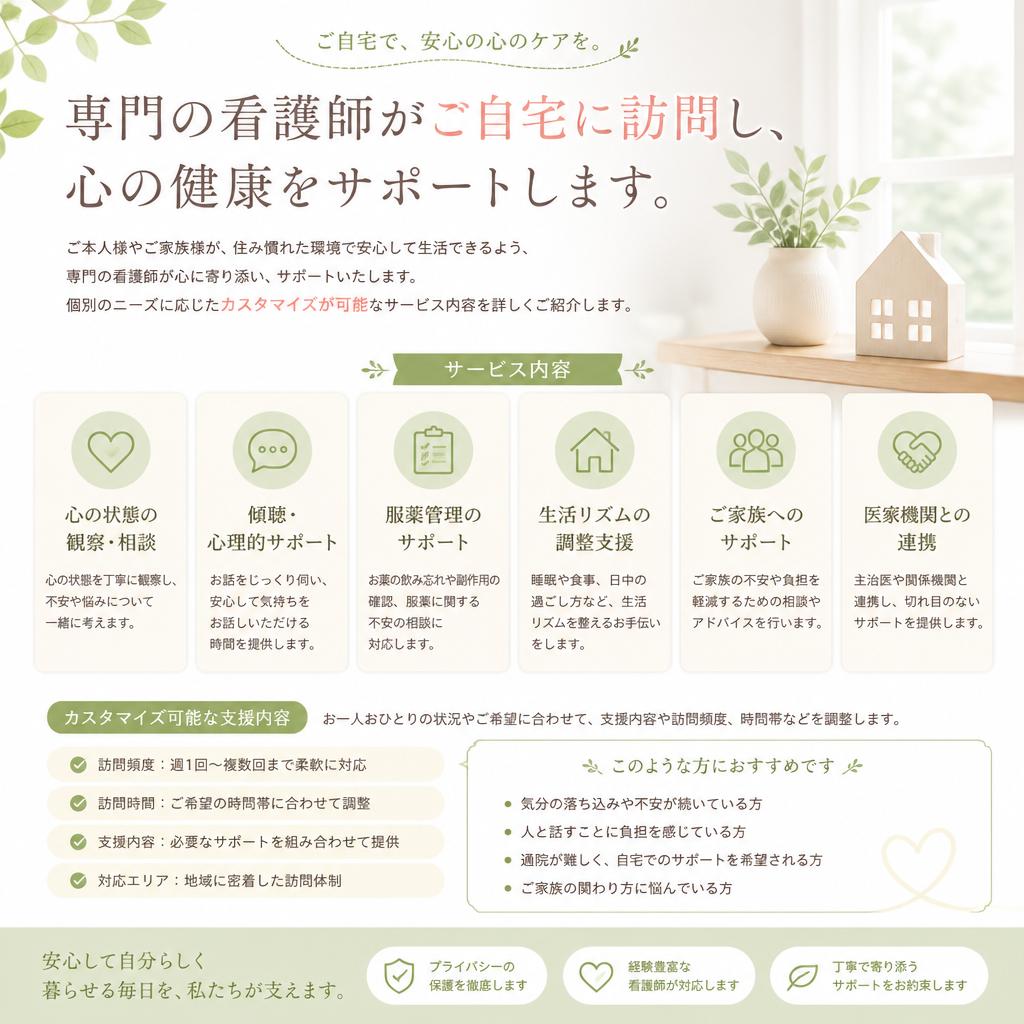 私たちの訪問看護サービス